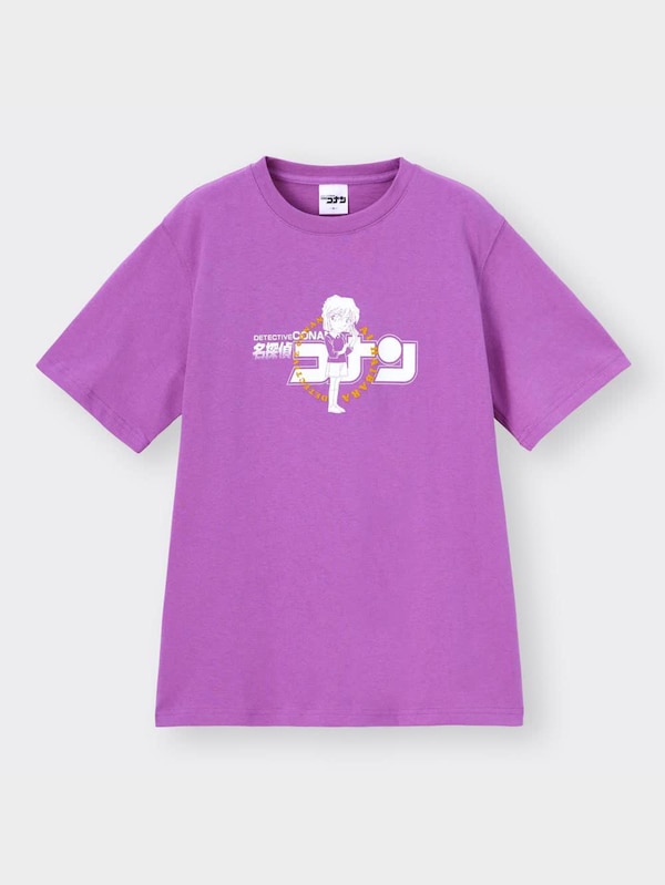 オーバーサイズグラフィックT(5分袖) Detective Conan 1+EC(名探偵コナン)(灰原哀)