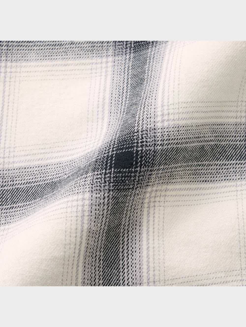 GU公式 | フランネルオーバーサイズシャツ(長袖)(チェックA)RS+E