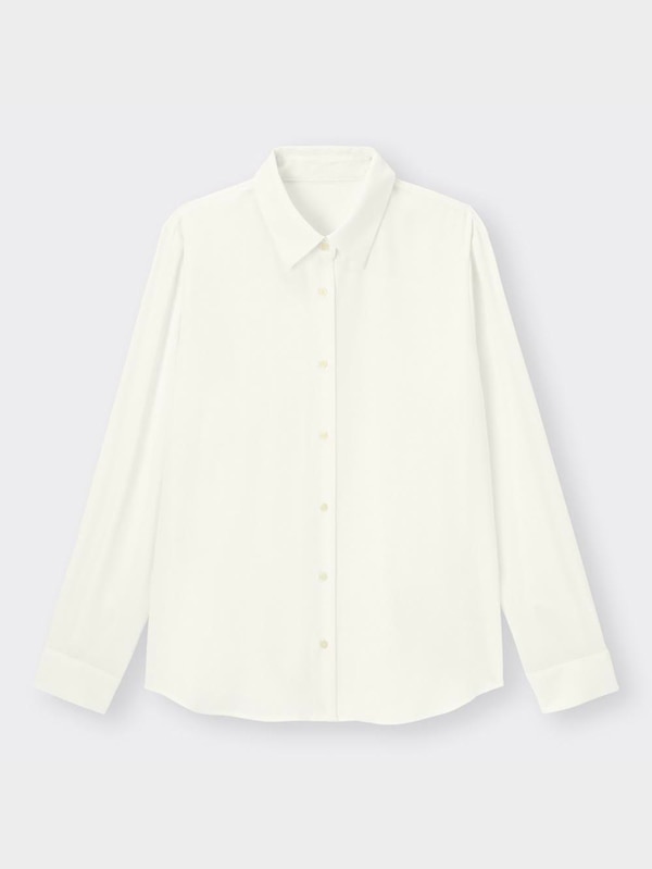 ドレープレギュラーカラーシャツ(長袖)