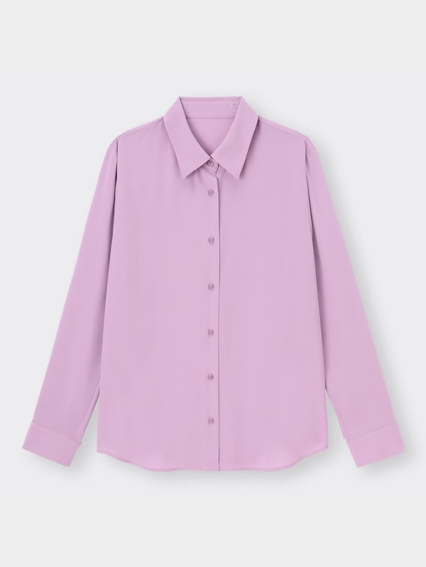 ドレープレギュラーカラーシャツ(長袖)