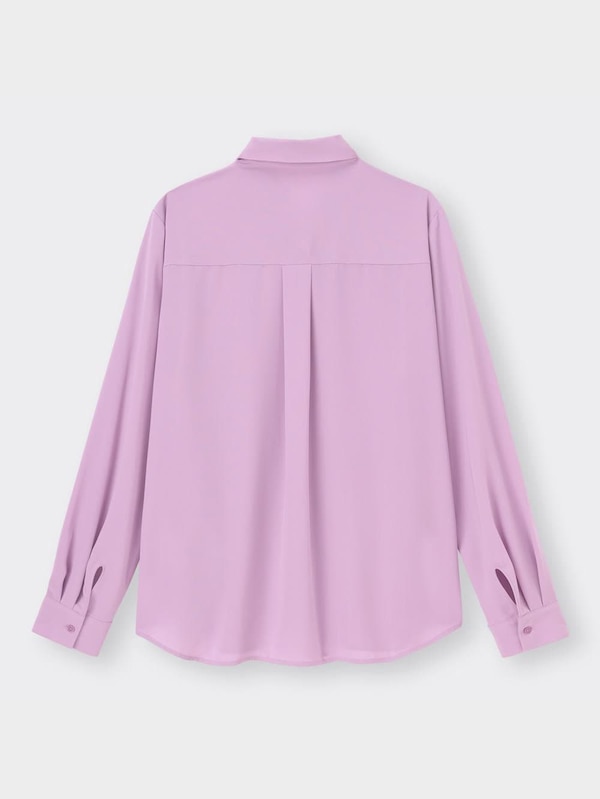 ドレープレギュラーカラーシャツ(長袖)