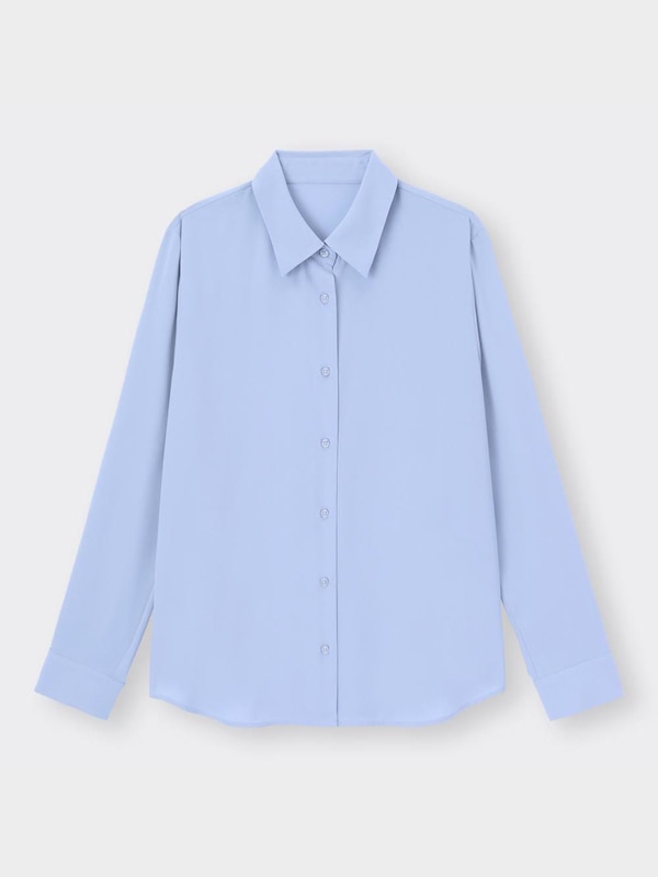 ドレープレギュラーカラーシャツ(長袖)