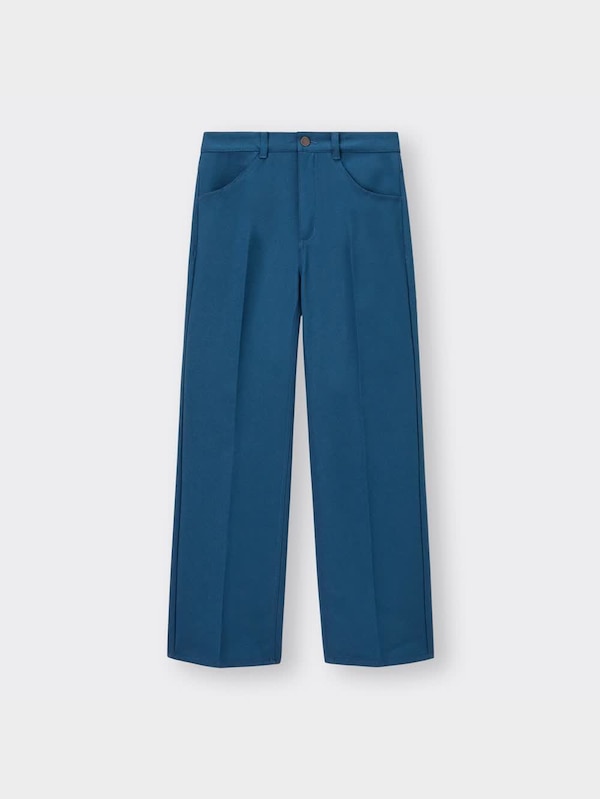 センタープレスストレートパンツRS