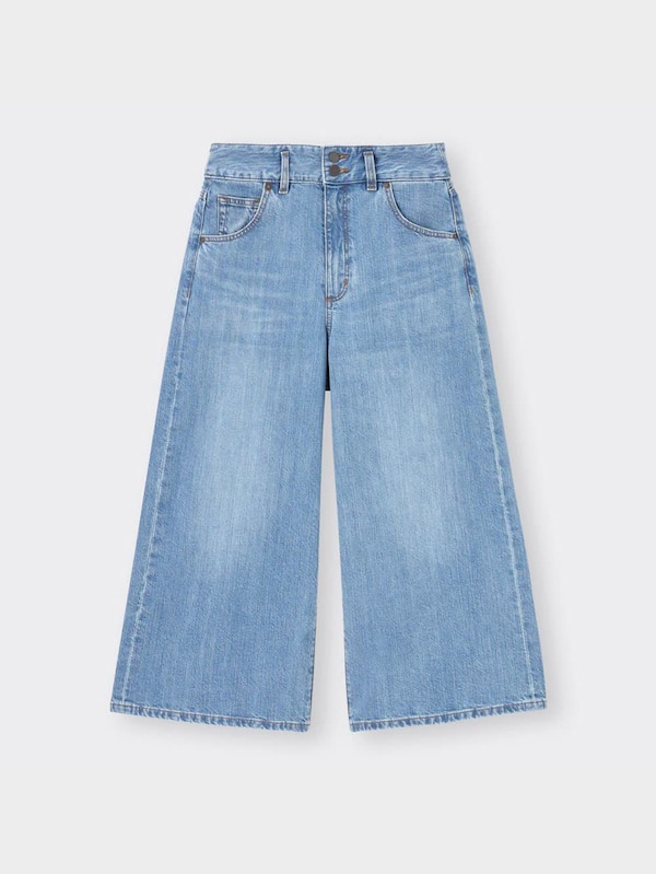 クロップドワイドジーンズRS+X