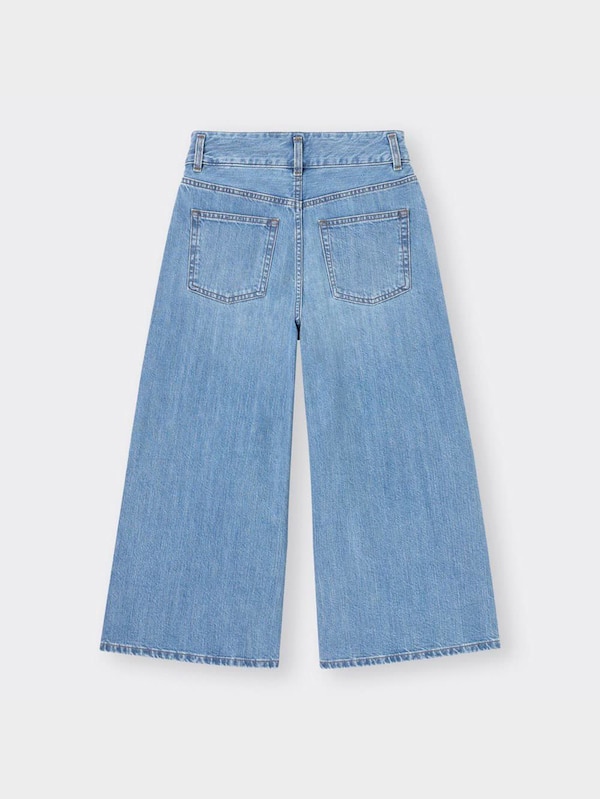 クロップドワイドジーンズRS+X