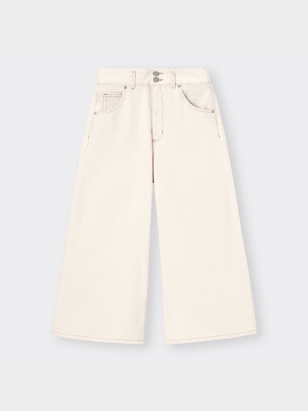 クロップドワイドジーンズRS+X