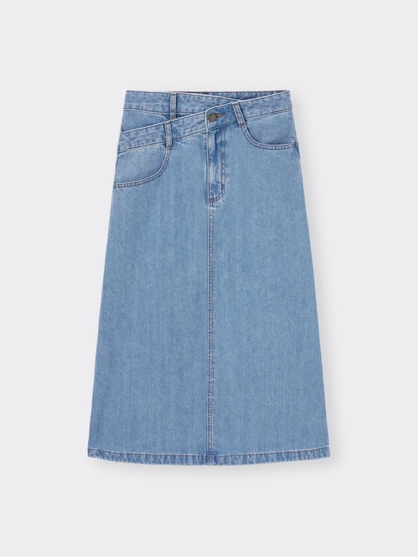 デニムAラインスカートYT+E
