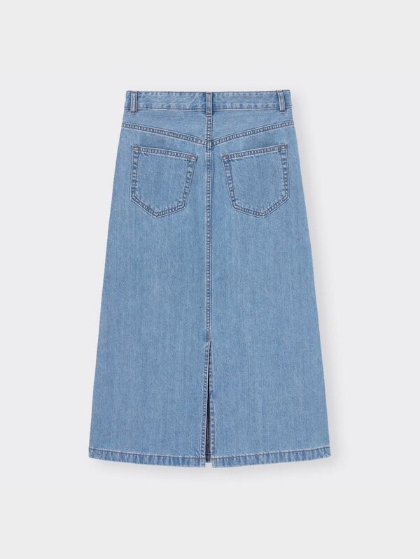 デニムAラインスカートYT+E