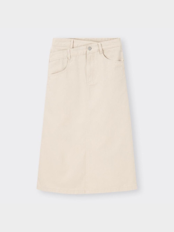 デニムAラインスカートYT+E