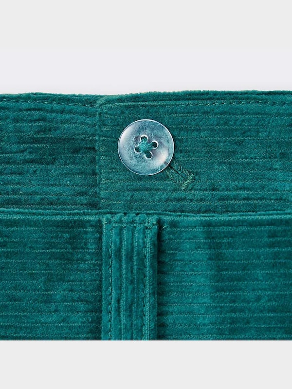 コーデュロイローウエストミニスカートYT+E