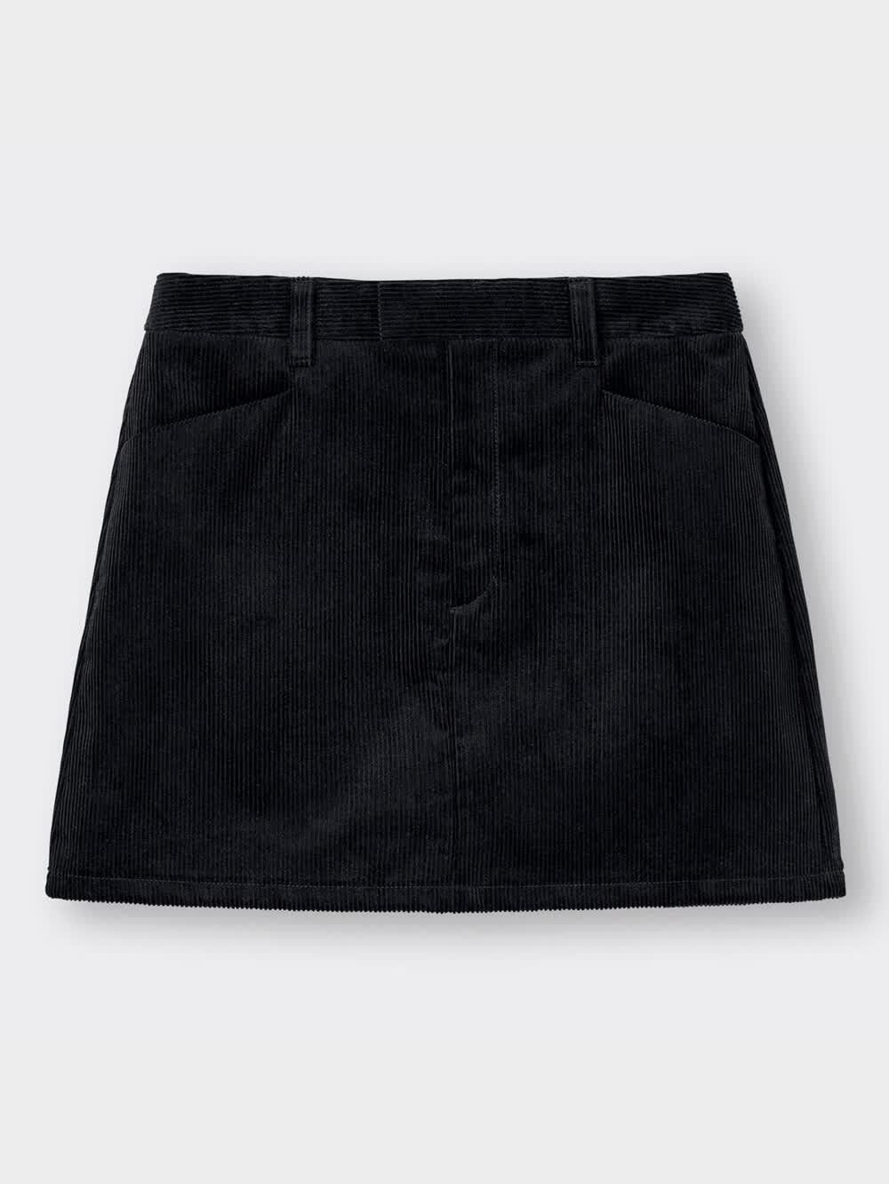 GU公式 | コーデュロイローウエストミニスカートYT+E