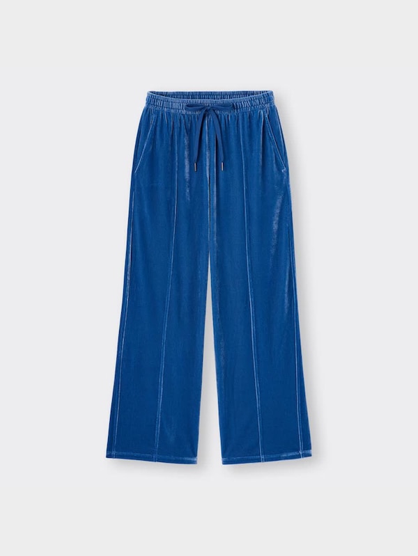 ベロアイージーストレートパンツYT+E