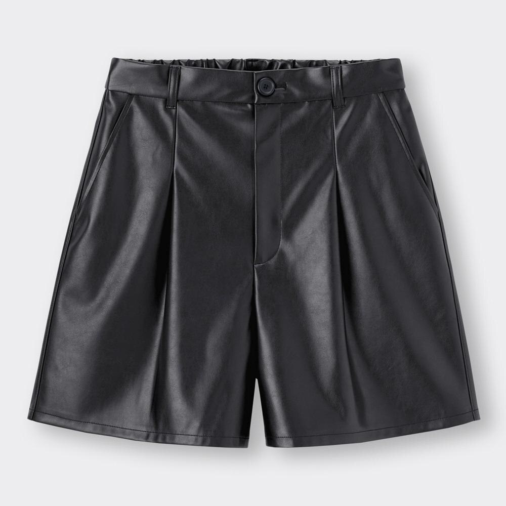 （GU）フェイクレザーショートパンツYT+Xのサムネイル
