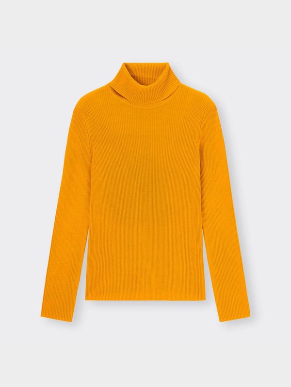 リブタートルネックセーター(長袖)