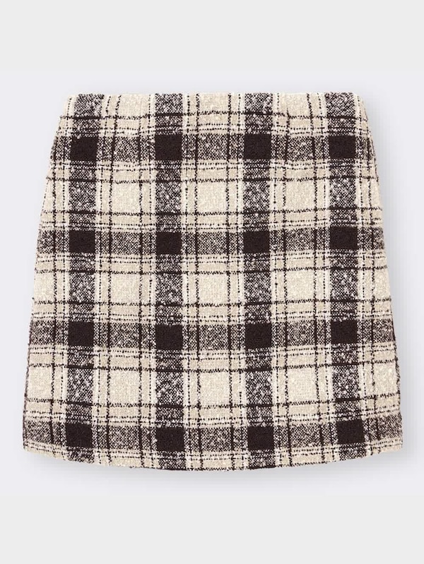 ブークレチェックミニスカートYT+E