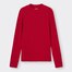 リブハイネックセーター(長袖)-RED