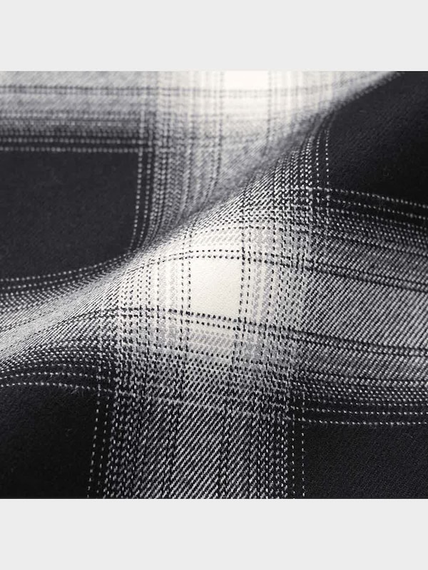 チェックワイドパンツYT+X