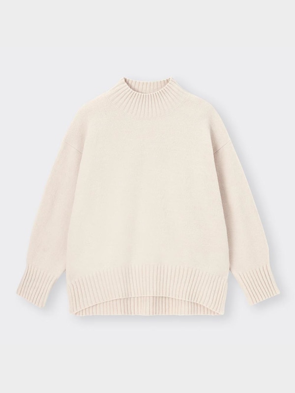 パフィータッチハイネックチュニック(長袖)