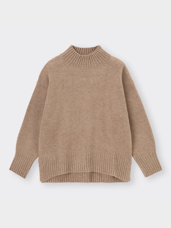 パフィータッチハイネックチュニック(長袖)