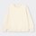 オーバーサイズクルーネックセーター(長袖)-OFF WHITE