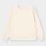 オーバーサイズクルーネックセーター(長袖)-OFF WHITE