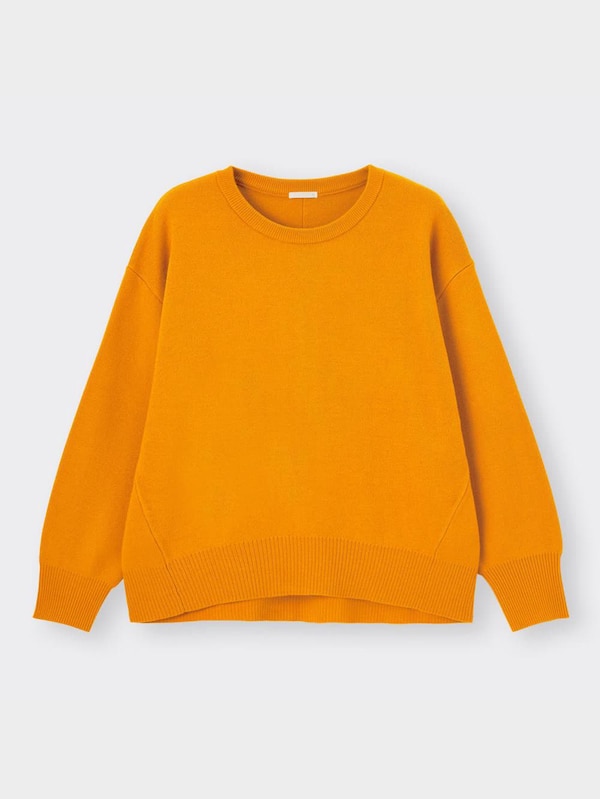 オーバーサイズクルーネックセーター(長袖)