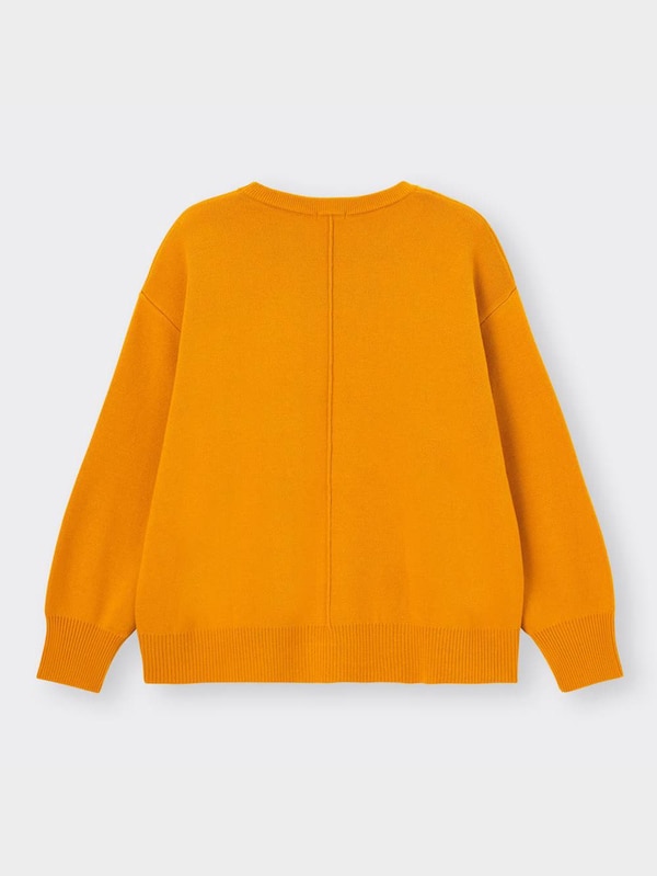 オーバーサイズクルーネックセーター(長袖)