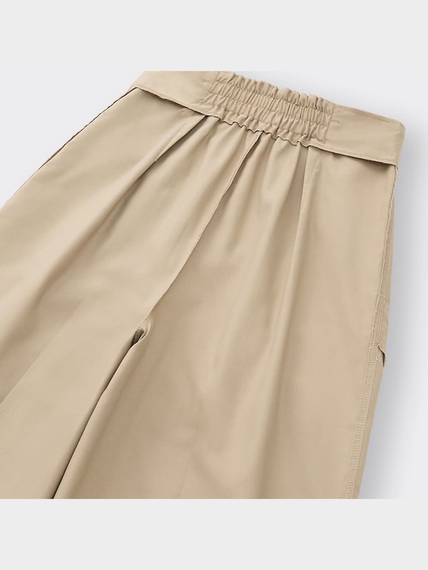 ワイドクロップドパンツZ+E