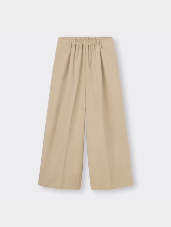 ワイドクロップドパンツZ+E