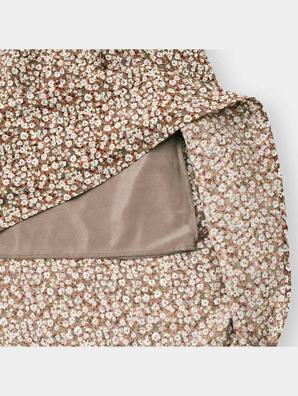 フラワープリントフレアミディスカートZ+E