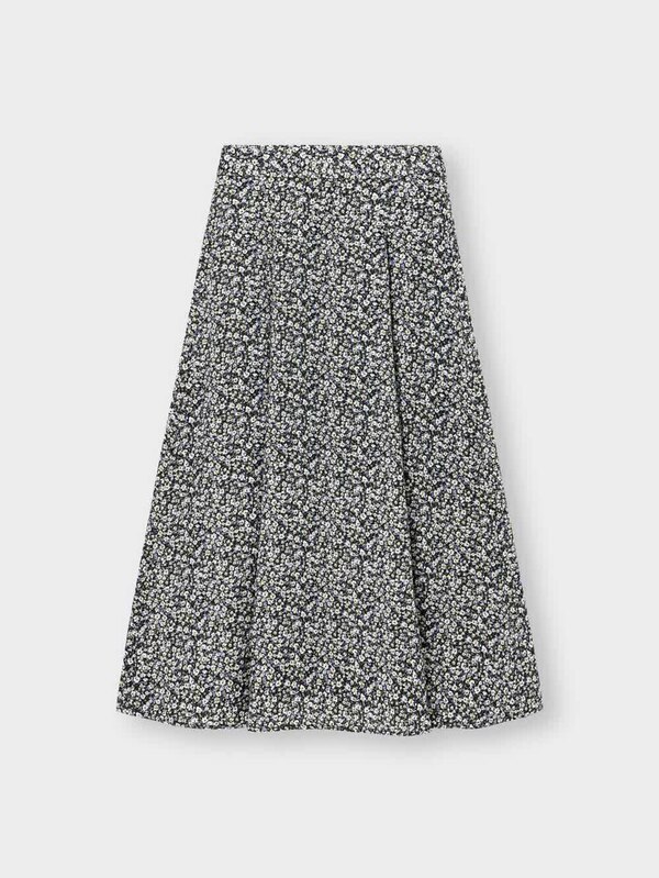 フラワープリントフレアミディスカートZ+E