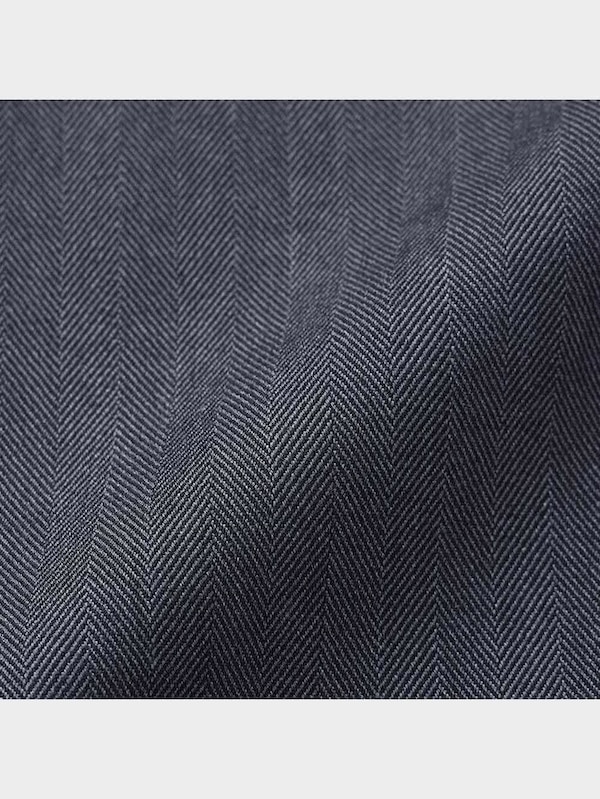 ヘリンボーンハイウエストワイドパンツZ+E