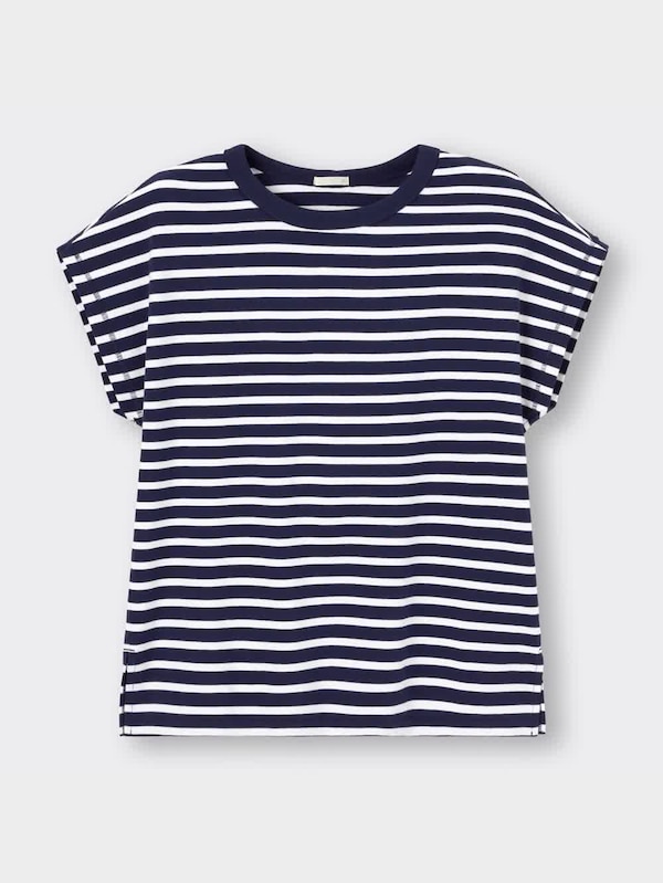 スムースフレンチスリーブT(ボーダー)RS