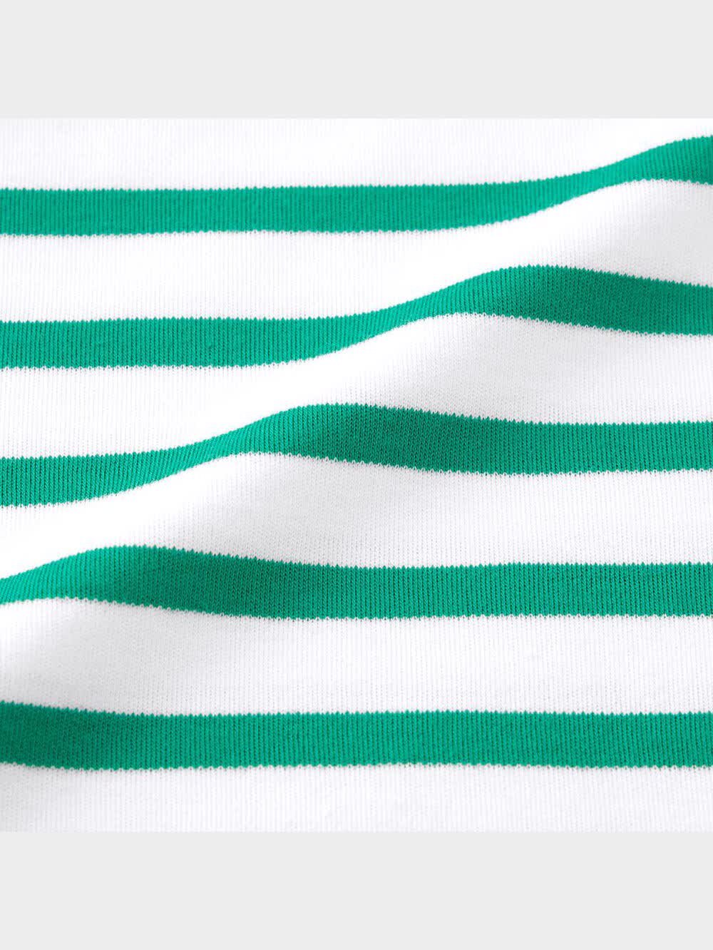 SAHASRARA OVD【国内正規品】【新品】【送料込】 GU公式 | スムースフレンチスリーブT(ボーダー)RS