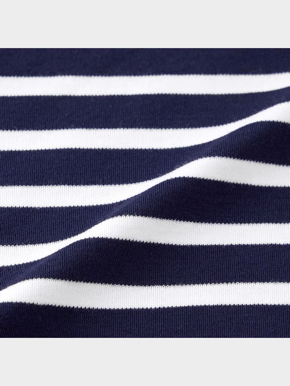 Rページ GU公式 | スムースフレンチスリーブT(ボーダー)RS