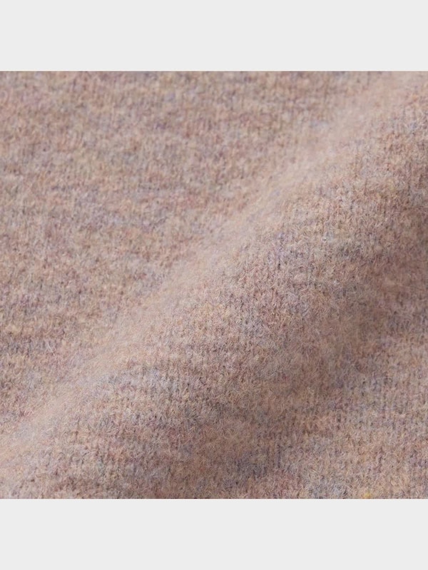 パフィータッチハイネックワンピース(長袖)