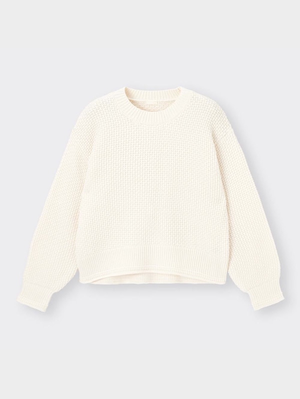 クロップドセーター(長袖)Q