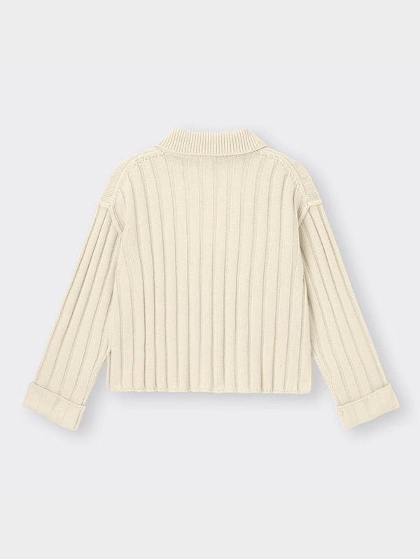 ワイドリブスキッパーセーター(長袖)Q