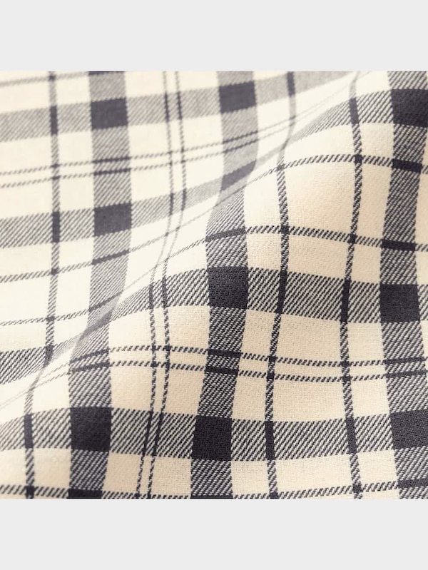 チェッククロップドシャツ(長袖)YT+X