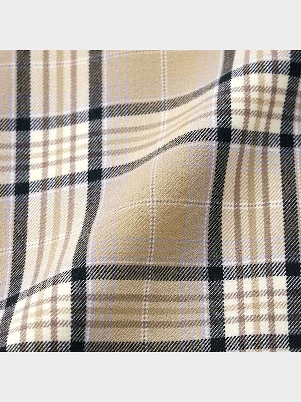 チェックミニジャンパードレスYT+E