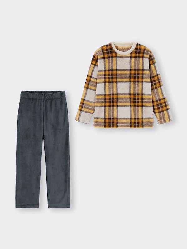 マシュマロフィールラウンジセット(長袖)(チェック)