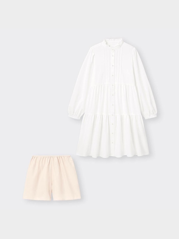 ティアードワンピース(長袖)YT+X