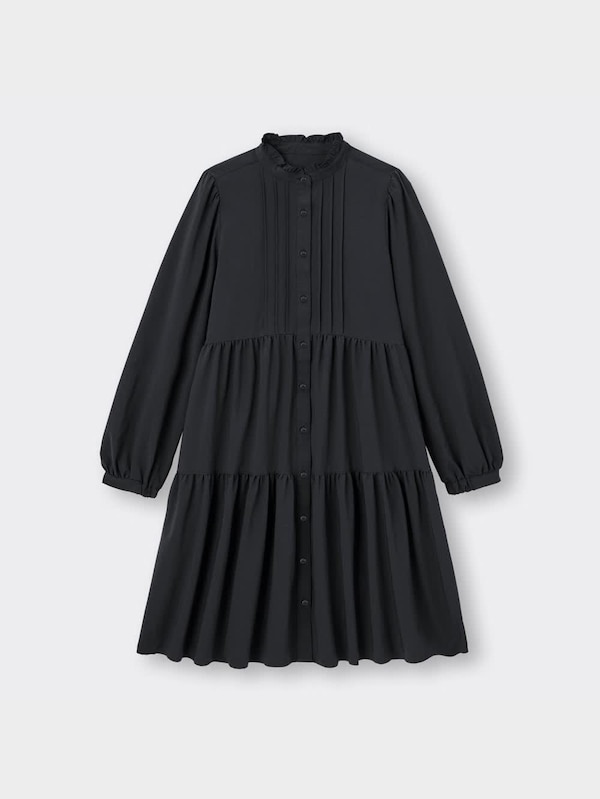 ティアードワンピース(長袖)YT+X