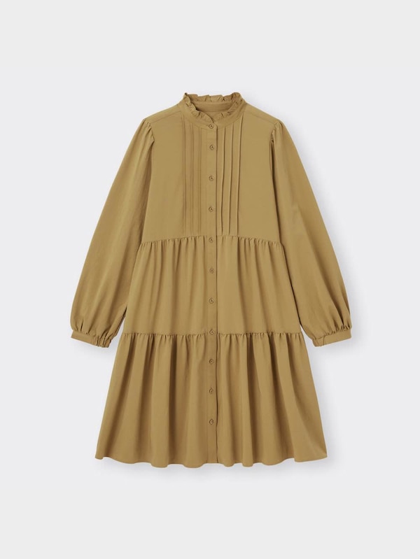 ティアードワンピース(長袖)YT+X