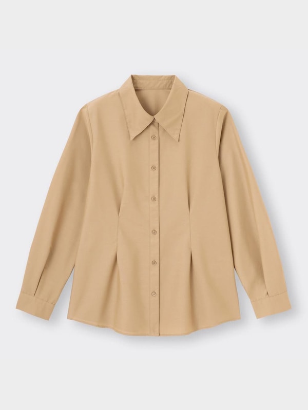 ポイントカラータックシャツ(長袖)YT+E