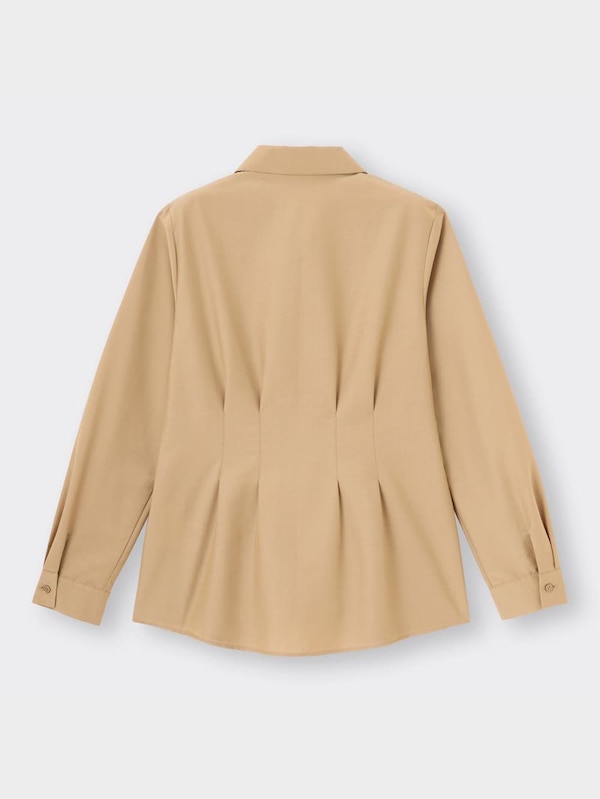 ポイントカラータックシャツ(長袖)YT+E