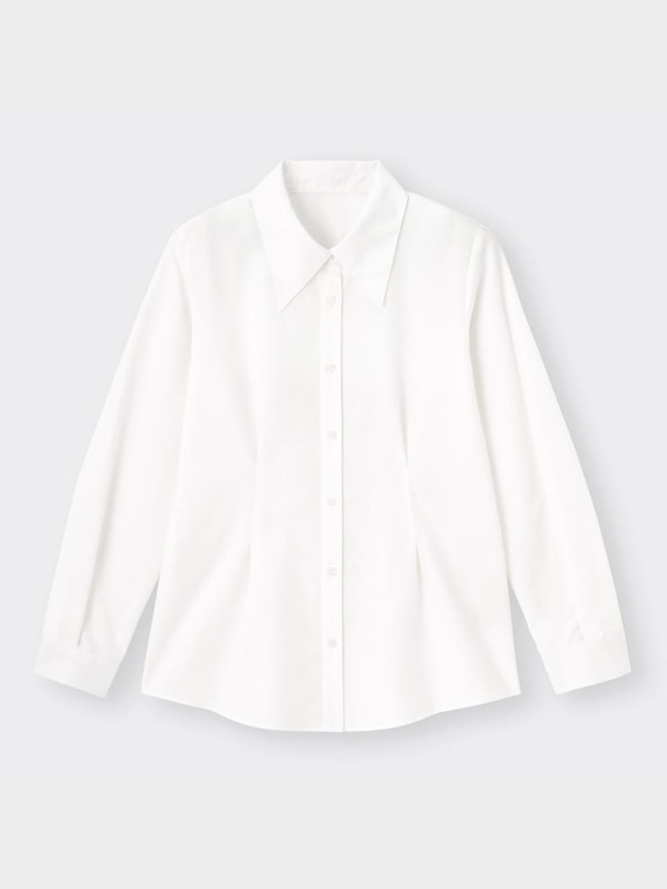 ポイントカラータックシャツ(長袖)YT+E