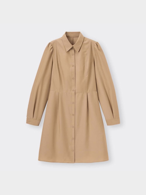 ミニシャツワンピース(長袖)YT+E