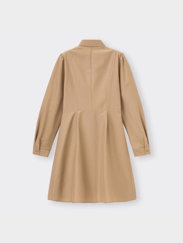 ミニシャツワンピース(長袖)YT+E