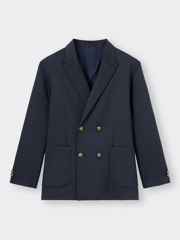 ダブルブレストジャケットSW+E(セットアップ可能)